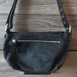 Coach black purse